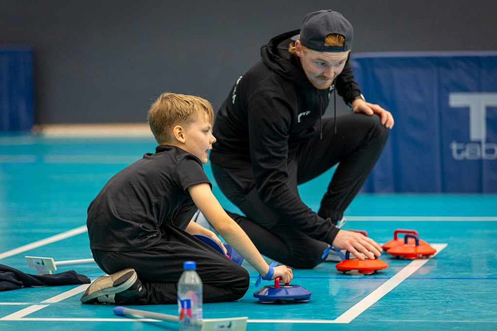 Matias Valttinsa kanssa.